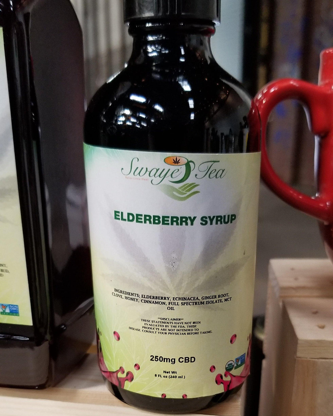 Elderberry Syrup X (infused) - Swaye Tea