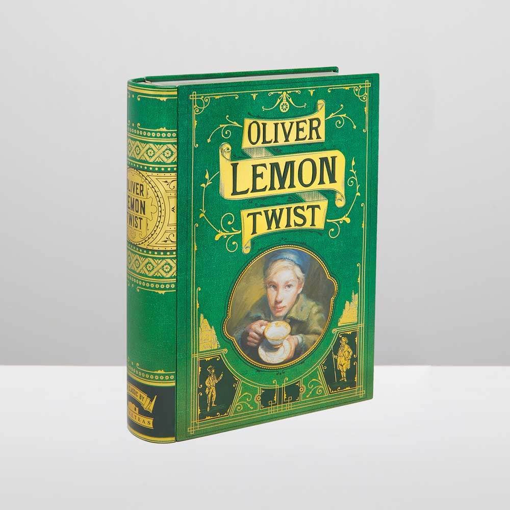 Oliver Lemon Twist - Book-shaped Tea Tin